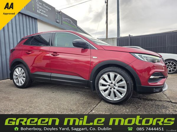 Opel Grandland X SUV, Diesel, 2020, Red