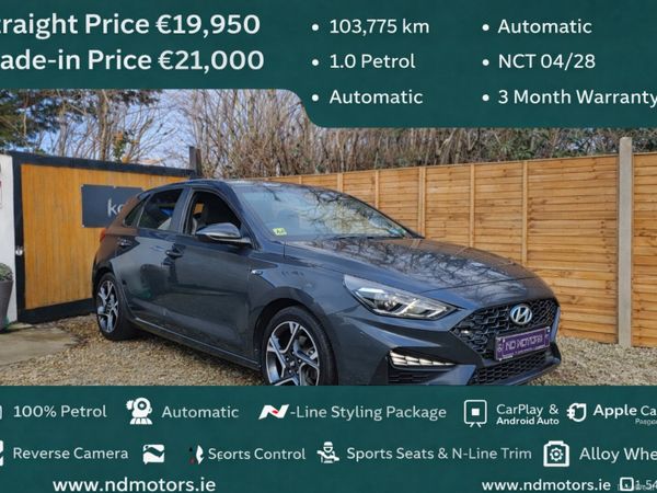 Hyundai i30 Hatchback, Petrol, 2022, Blue
