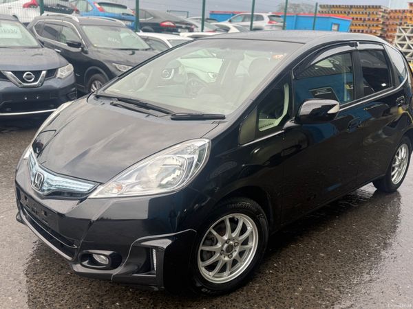 Honda Fit Hatchback, Petrol Hybrid, 2012, Black