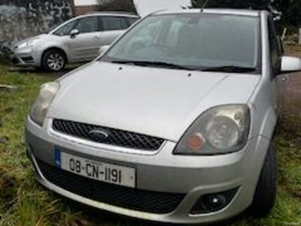 Ford Fiesta Hatchback, Petrol, 2008, Silver