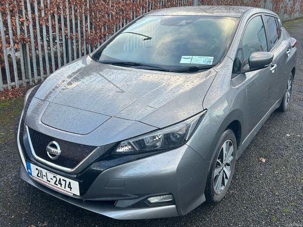 Nissan Leaf Hatchback, Electric, 2021, Grey