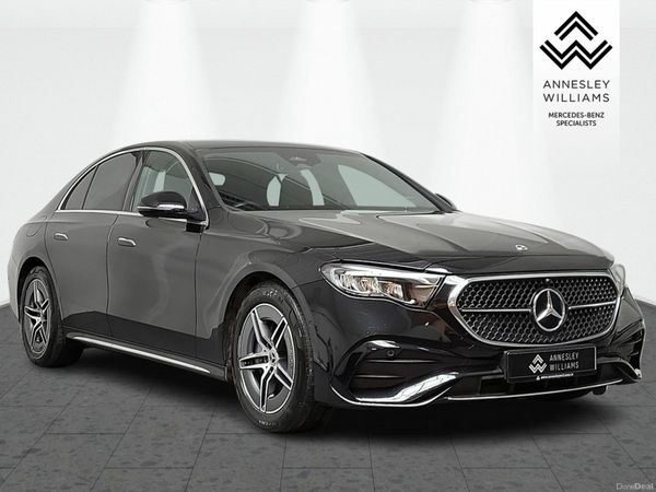 Mercedes-Benz E-Class Saloon, Diesel Hybrid, 2025, Black