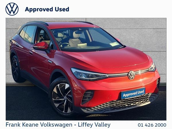 Volkswagen ID.4 SUV, Electric, 2023, Red