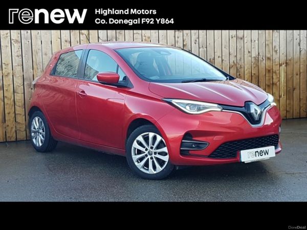 Renault Zoe Hatchback, Electric, 2021, Red