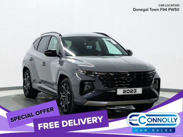 Hyundai Tucson SUV, Petrol Hybrid, 2023, Grey
