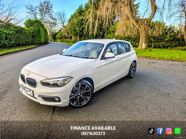 BMW 1-Series Hatchback, Diesel, 2016, White