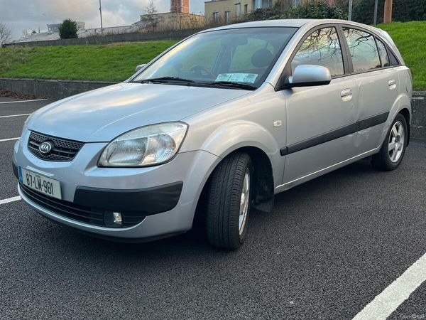 Kia Rio Hatchback, Petrol, 2007, Silver