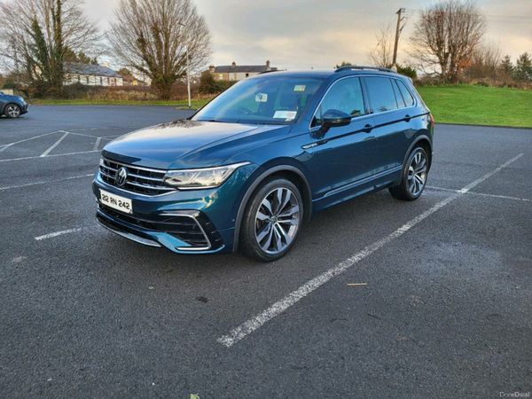 Volkswagen Tiguan SUV, Diesel, 2021, Blue