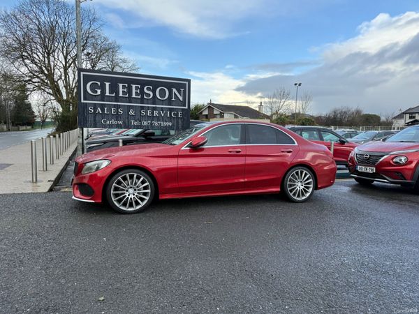 Mercedes-Benz C-Class Saloon, Diesel, 2016, Red
