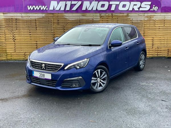 Peugeot 308 Hatchback, Diesel, 2018, Blue