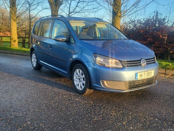 Volkswagen Touran MPV, Diesel, 2014, Blue