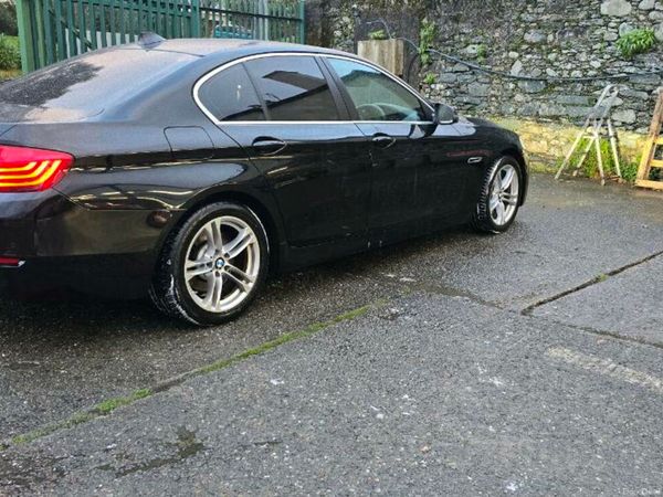 BMW 5-Series Saloon, Diesel, 2014, Black