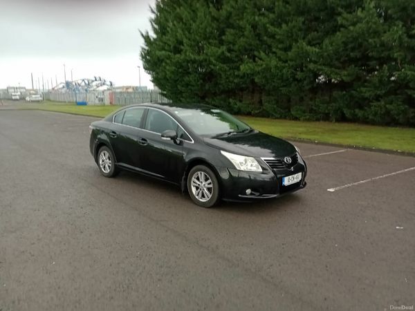 Toyota Avensis Saloon, Petrol, 2010, Black