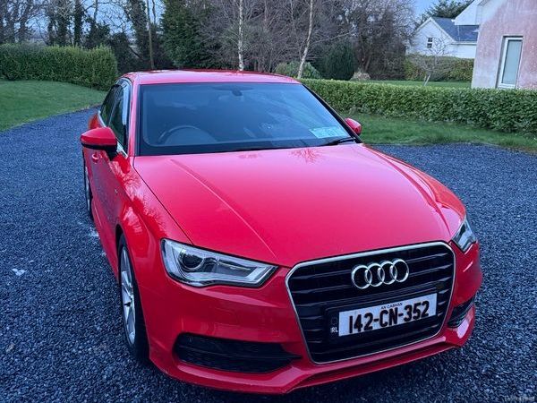 Audi A3 Saloon, Diesel, 2014, Red