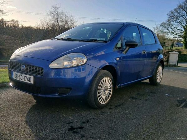 Fiat Punto Hatchback, Petrol, 2008, Blue