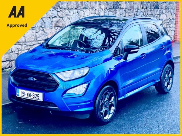 Ford EcoSport SUV, Petrol, 2019, Blue