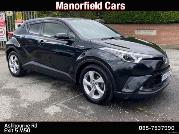 Toyota C-HR SUV, Petrol Hybrid, 2017, Black