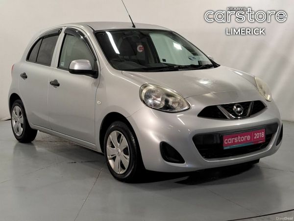 Nissan March Hatchback, Petrol, 2018, Silver
