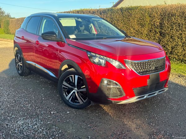 Peugeot 3008 SUV, Diesel, 2019, Red