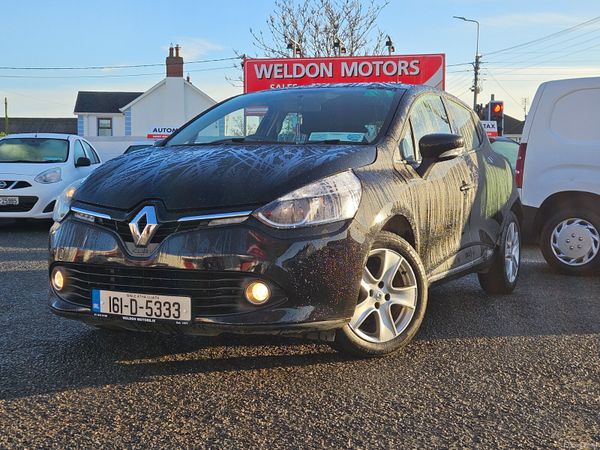 Renault Clio Hatchback, Petrol, 2016, Black