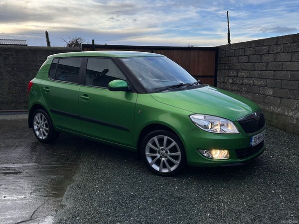 Skoda Fabia Hatchback, Diesel, 2013, Green