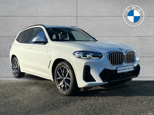 BMW X3 SUV, Diesel Hybrid, 2023, White