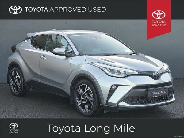 Toyota C-HR SUV, Petrol Hybrid, 2023, Silver