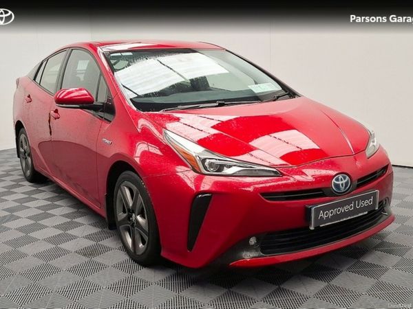 Toyota Prius Hatchback, Petrol Hybrid, 2020, Red