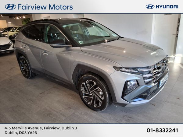 Hyundai Tucson SUV, Petrol Hybrid, 2025, Silver