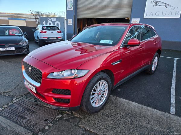 Jaguar F-Pace SUV, Diesel, 2017, Red