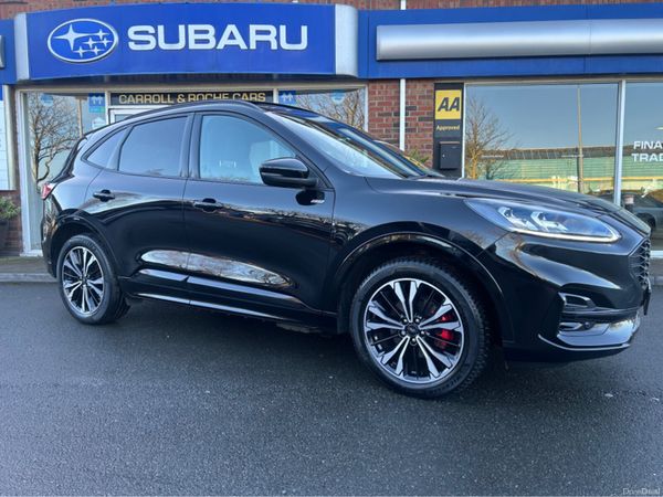 Ford Kuga Hatchback, Petrol Plug-in Hybrid, 2022, Black