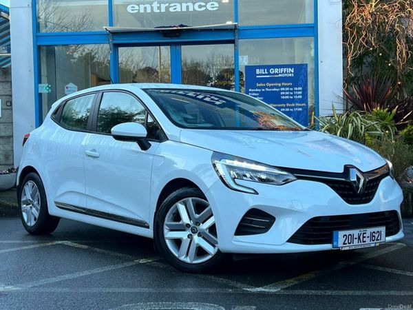 Renault Clio Hatchback, Petrol, 2020, White