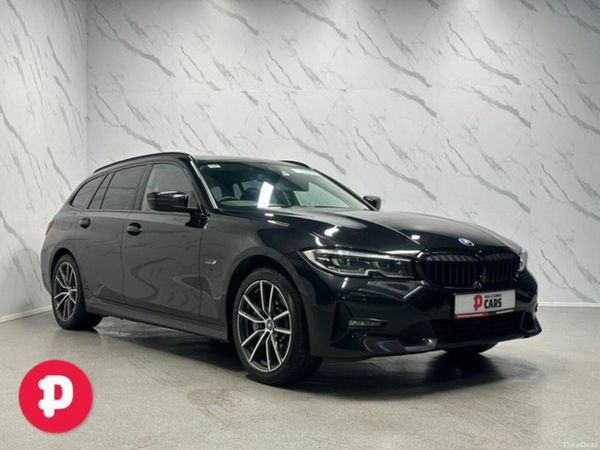 BMW 3-Series Estate, Petrol Plug-in Hybrid, 2022, Black