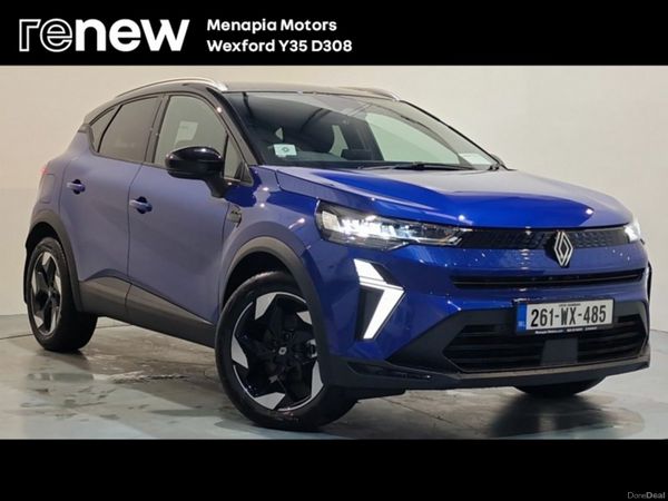Renault Captur Hatchback, Petrol Hybrid, 2026, Blue