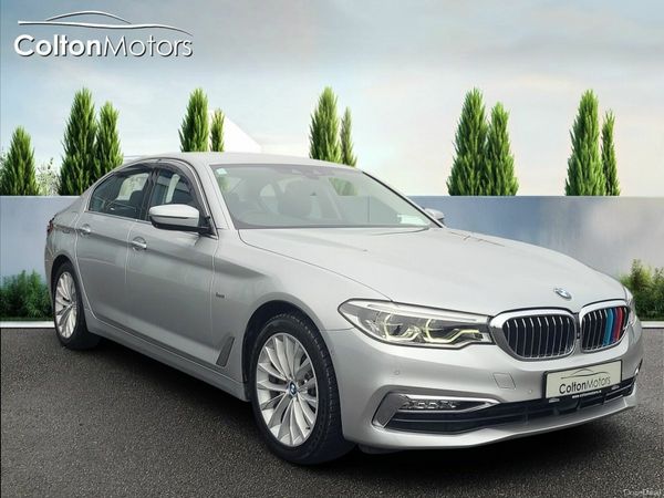 BMW 5-Series Saloon, Diesel, 2017, Silver