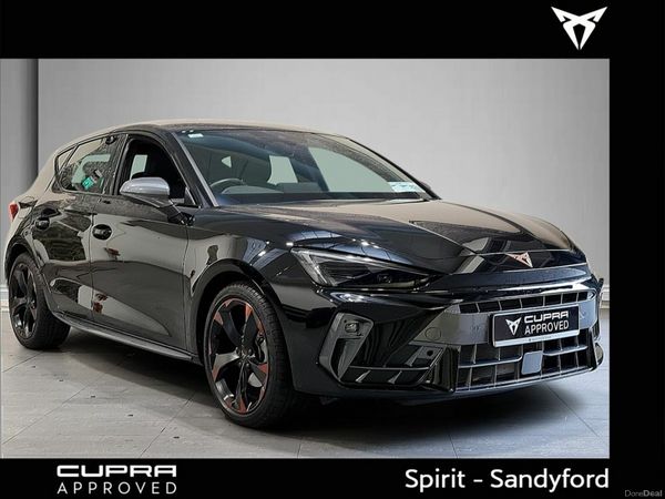 Cupra Leon Hatchback, Petrol Hybrid, 2025, Black