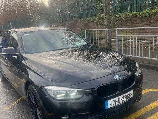 BMW 3-Series Saloon, Diesel, 2017, Black