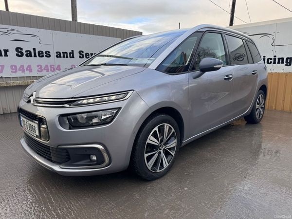 Citroen Grand C4 Picasso Hatchback, Diesel, 2017, Grey