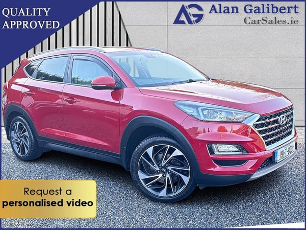 Hyundai Tucson MPV, Diesel, 2019, Red