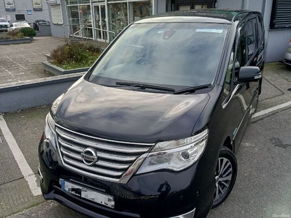 Nissan Serena MPV, Petrol Hybrid, 2014, Black