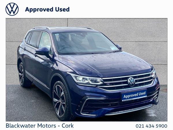 Volkswagen Tiguan Allspace SUV, Petrol, 2023, Blue