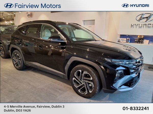 Hyundai Tucson SUV, Petrol Plug-in Hybrid, 2025, Black