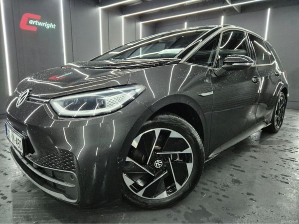 Volkswagen ID.3 Hatchback, Electric, 2022, Grey