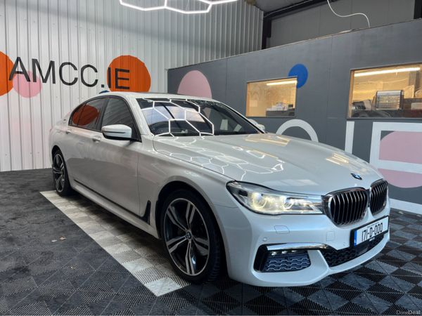 BMW 7-Series Saloon, Petrol Plug-in Hybrid, 2017, White