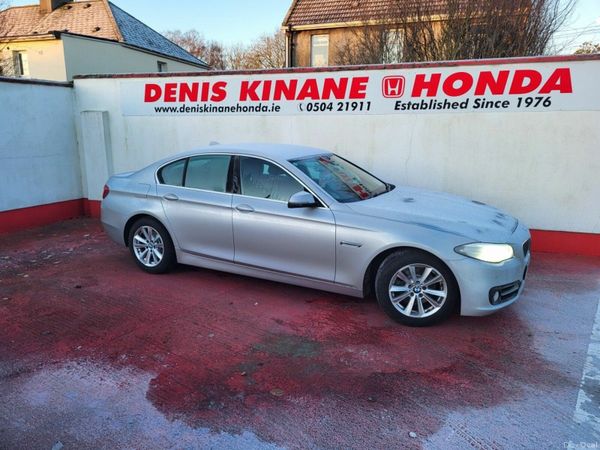 BMW 5-Series Saloon, Diesel, 2014, Silver