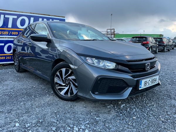 Honda Civic Hatchback, Diesel, 2018, Grey