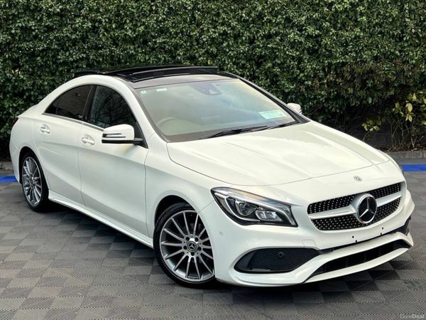 Mercedes-Benz CLA Saloon, Petrol, 2018, White