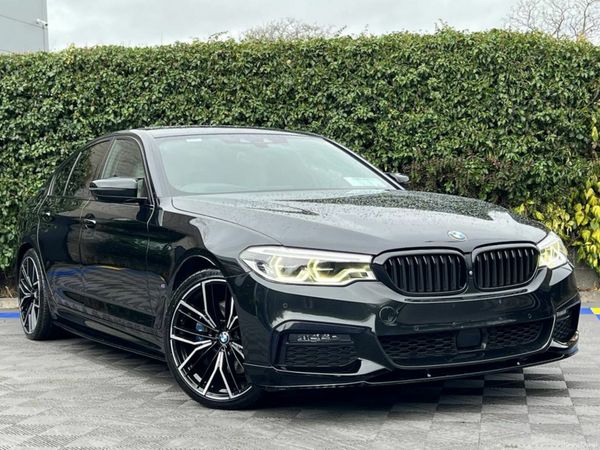 BMW 5-Series Saloon, Petrol Plug-in Hybrid, 2020, Black
