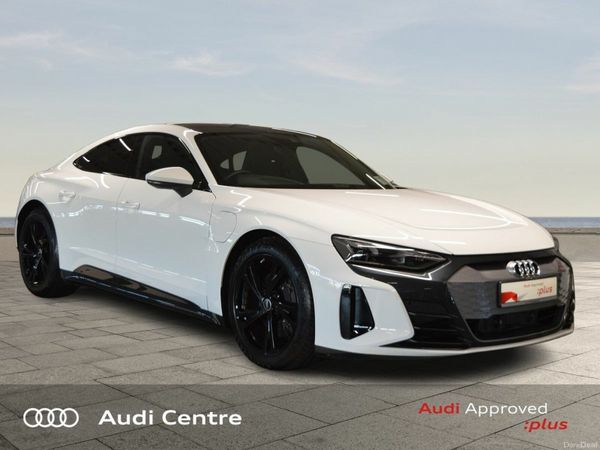 Audi e-tron GT quattro Coupe, Electric, 2023, White