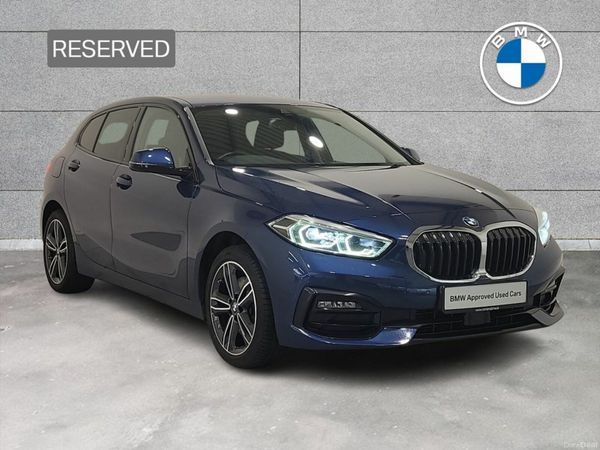 BMW 1-Series Hatchback, Diesel, 2021, Blue